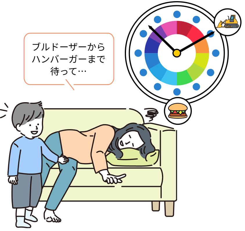 育児は工夫しながら頑張っています