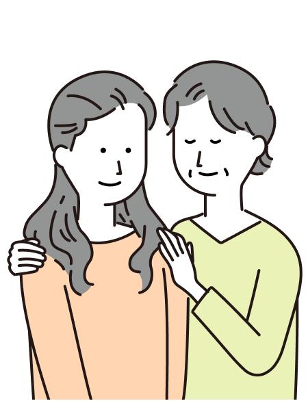 周囲の人の理解が支えになりました