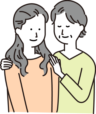 周囲の人の理解が支えになりました